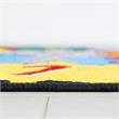 Furniture of America Baffy Fabric Alphabet Multi-Color 5'x7' Area Rug