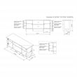 Furniture of America Knisler Transitional Wood 47