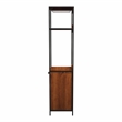 Furniture of America Amarone Wood Multi Storage Wine Rack in Natural