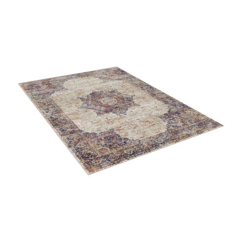Furniture of America Camden Contemporary Fabric 5'x7' Area Rug in Multi-Color