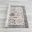 Furniture of America Camden Spaced Dyed Fabric 5'x7' Area Rug in Multi-Color