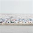 Furniture of America Camden Spaced Dyed Fabric 5'x7' Area Rug in Multi-Color