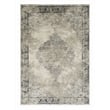 Furniture of America Julia Contemporary 5' x 7' Fabric Area Rug in Beige