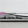 Furniture of America Strickland Contemporary Fabric 5'x7' Area Rug in Purple