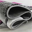 Furniture of America Strickland Contemporary Fabric 5'x7' Area Rug in Purple