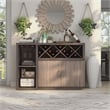 Furniture of America Sauterne Wood Multi-Storage Buffet in Distressed Gray