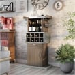 Furniture of America Orville Modern Wood Multi-Storage Buffet in Chestnut Brown