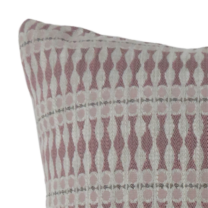 Furniture of America Plenley Fabric Large Throw Pillow in Red (Set of 2)