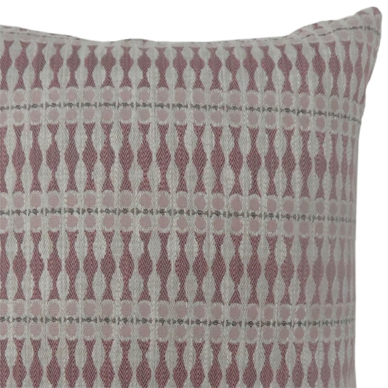 Furniture of America Plenley Fabric Large Throw Pillow in Red (Set of 2)