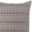 Furniture of America Plenley Fabric Large Throw Pillow in Red (Set of 2)