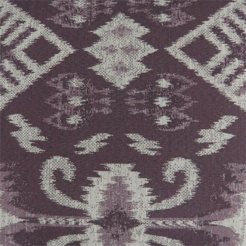 Furniture of America Sorsha Fabric Large Throw Pillow in Purple (Set of 2)