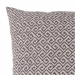 Furniture of America Heleios Fabric Large Throw Pillow in Brown (Set of 2)