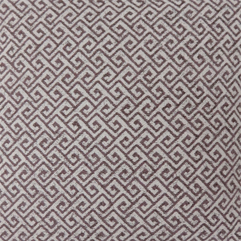 Furniture of America Heleios Fabric Large Throw Pillow in Brown (Set of 2)