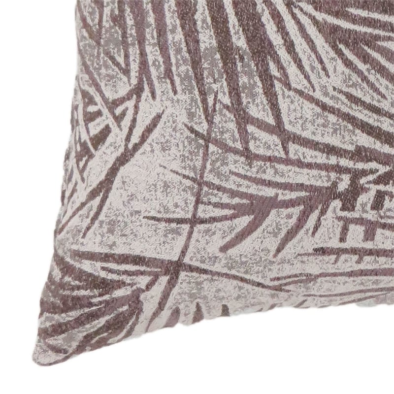 Furniture of America Safarei Fabric Large Throw Pillow in Brown (Set of 2)