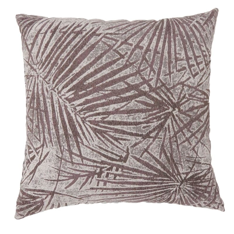 Furniture of America Safarei Fabric Large Throw Pillow in Brown (Set of 2)