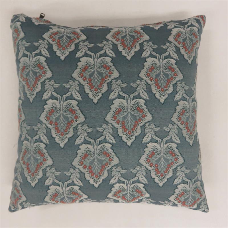 Furniture of America Cedaur Fabric Square Throw Pillow in Multi-Color (Set of 2)