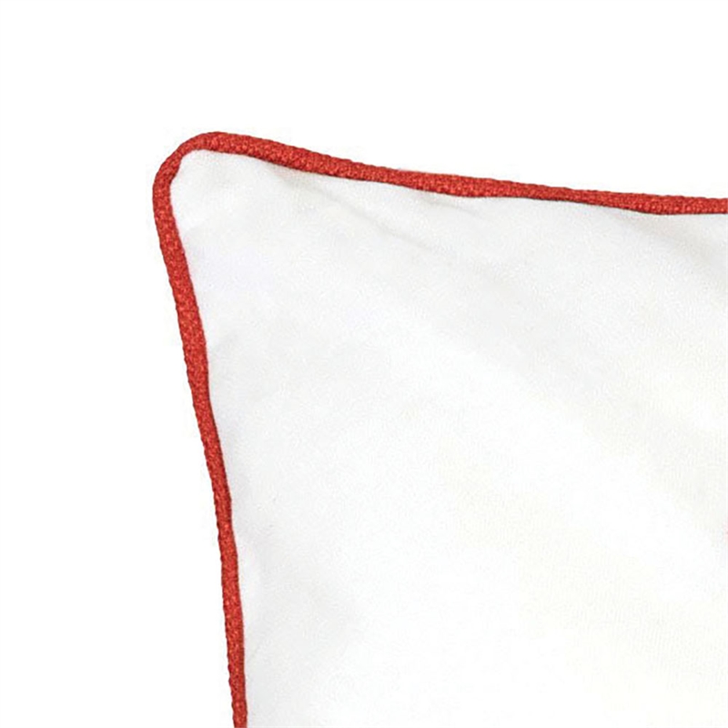 Furniture of America Daytona Fabric 20-Inch Throw Pillow in Pink (Set of 2)