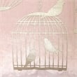 Furniture of America Brantley Fabric Throw Pillow in Light Pink (Set of 2)