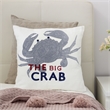 Furniture of America Paloma Cotton Grab 20-Inch White Throw Pillow (Set of 2)