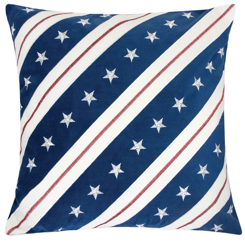 Furniture of America Washington Fabric Multi-Color Throw Pillow (Set of 2)