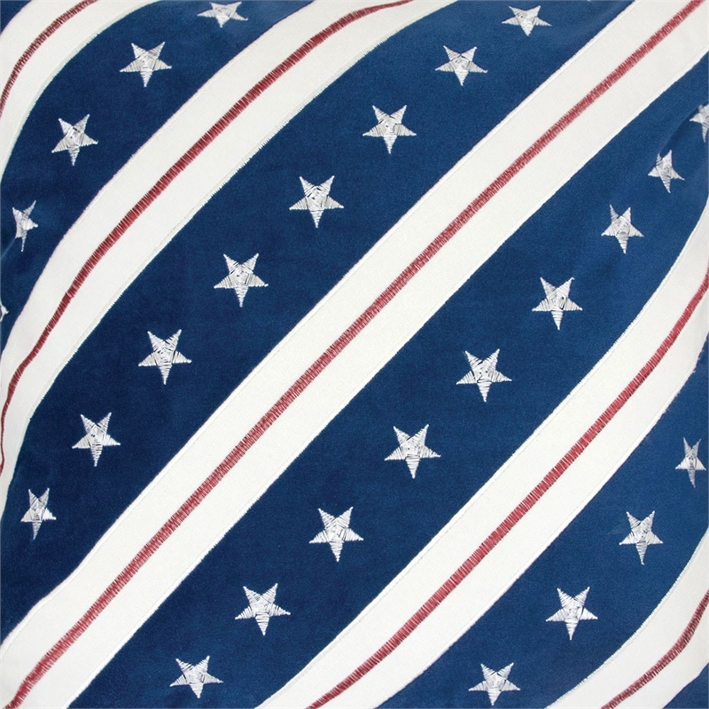 Furniture of America Washington Fabric Multi-Color Throw Pillow (Set of 2)