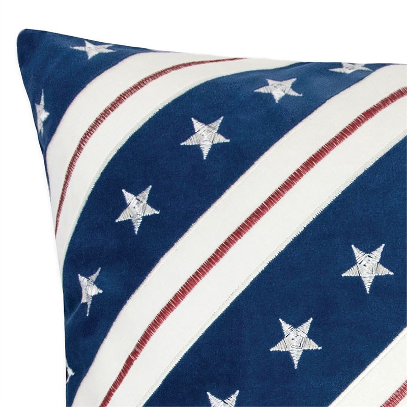 Furniture of America Washington Fabric Multi-Color Throw Pillow (Set of 2)