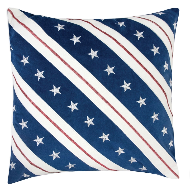 Furniture of America Washington Fabric Multi-Color Throw Pillow (Set of 2)