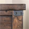Furniture of America Andrew Rustic Wood King Panel Bed in Dark Walnut