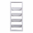 Furniture of America Rubus Wood 5-Shelf 71-Inch Etagere Bookcase in White