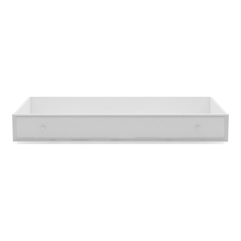 Furniture of America Poppy Transitional Solid Wood Trundle in White