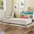 Furniture of America Poppy Transitional Solid Wood Trundle in White