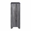 Furniture of America Morchi Modern Wood 12-Bottle Buffet in Dark Gray