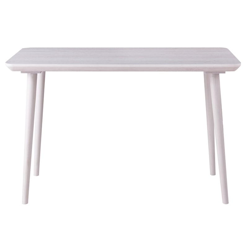 Furniture of America Asa Mid-century Wood Writing Desk in White Oak