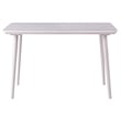 Furniture of America Asa Mid-century Wood Writing Desk in White Oak