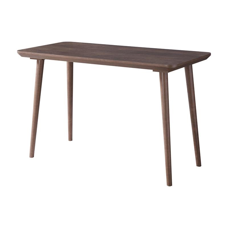 Furniture of America Asa Mid-century Wood Writing Desk in Walnut Oak