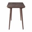 Furniture of America Asa Mid-century Wood Writing Desk in Walnut Oak