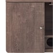 Furniture of America Nico Modern Wood 4-Bottle Buffet in Walnut Oak