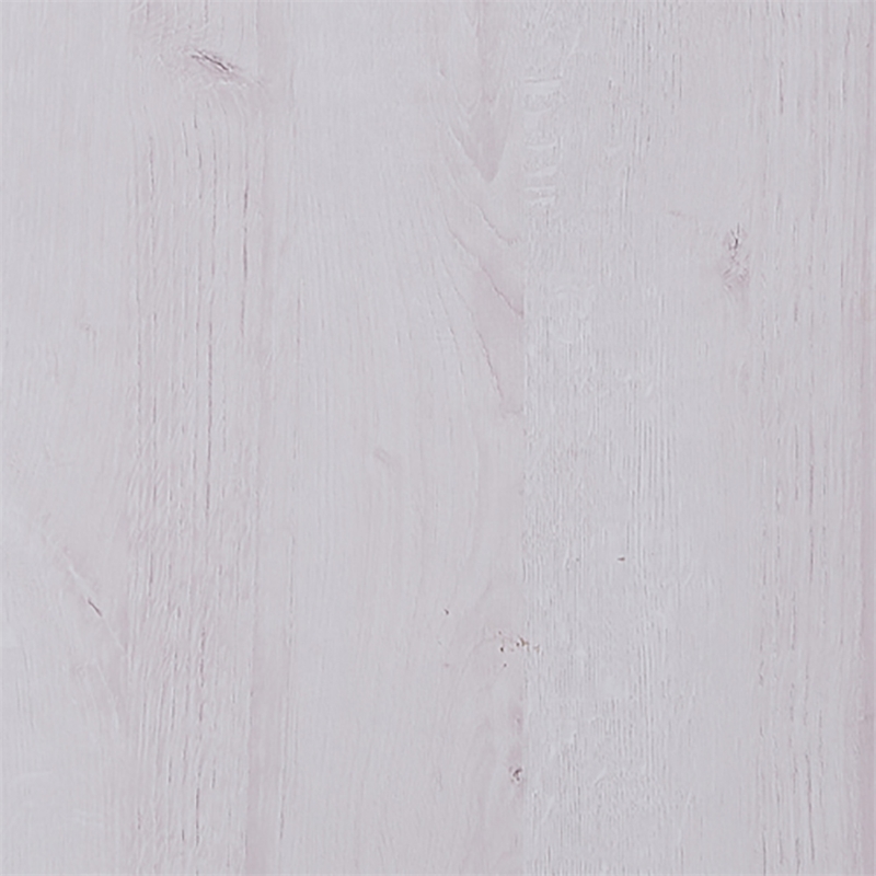 Furniture of America Nova Wood 6-Shelf Display Console Table in White Oak