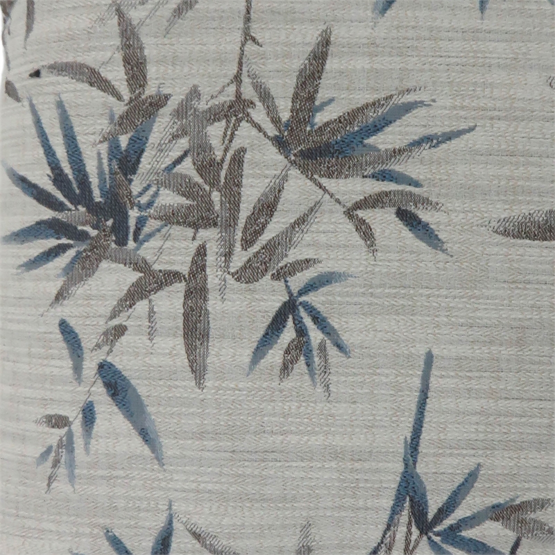 Furniture of America Davenport Fabric Large Throw Pillow in Blue (Set of 2)