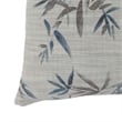 Furniture of America Davenport Fabric Large Throw Pillow in Blue (Set of 2)