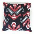 Furniture of America Fenin Fabric 18-Inch Throw Pillow in Multi-Color (Set of 2)