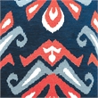 Furniture of America Fenin Fabric 18-Inch Throw Pillow in Multi-Color (Set of 2)