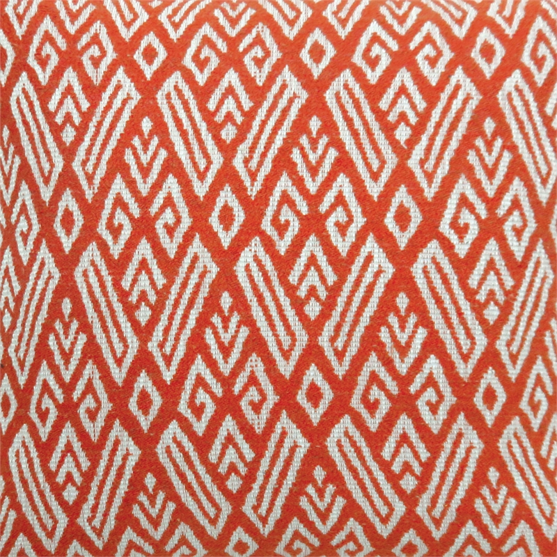 Furniture of America Laquara Fabric 18-Inch Throw Pillow in Red (Set of 2)