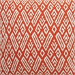 Furniture of America Laquara Fabric 18-Inch Throw Pillow in Red (Set of 2)