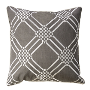 furniture of america creighton fabric throw pillow (set of 2)