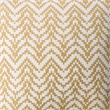 Furniture of America Durtchi Contemporary Fabric Throw Pillow in Gold (Set of 2)
