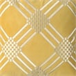 Furniture of America Creighton Fabric Throw Pillow in Yellow (Set of 2)