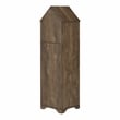 Furniture of America Cruz Rustic Wood 5-Bottle Wine Rack in Reclaimed Oak