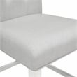 Furniture of America Ronan Wood 3-Piece Counter Height Dining Set in White