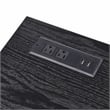 Furniture of America Abair Metal Writing Desk with USB Port in Black